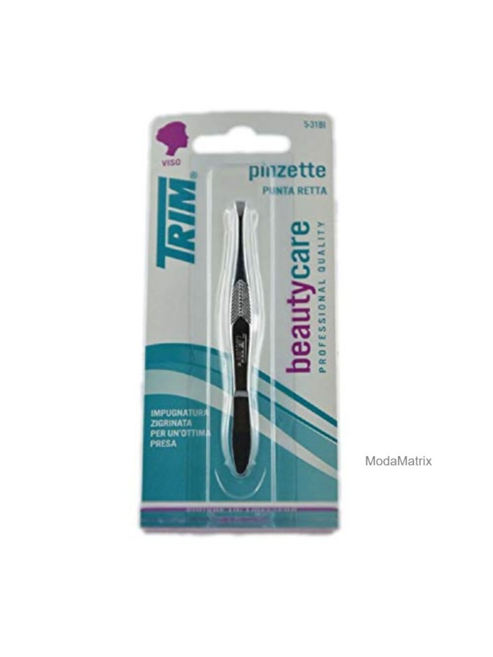 Stainless Steel Square Tip Tweezers Set of 2 Precision Hair Splinter Removal